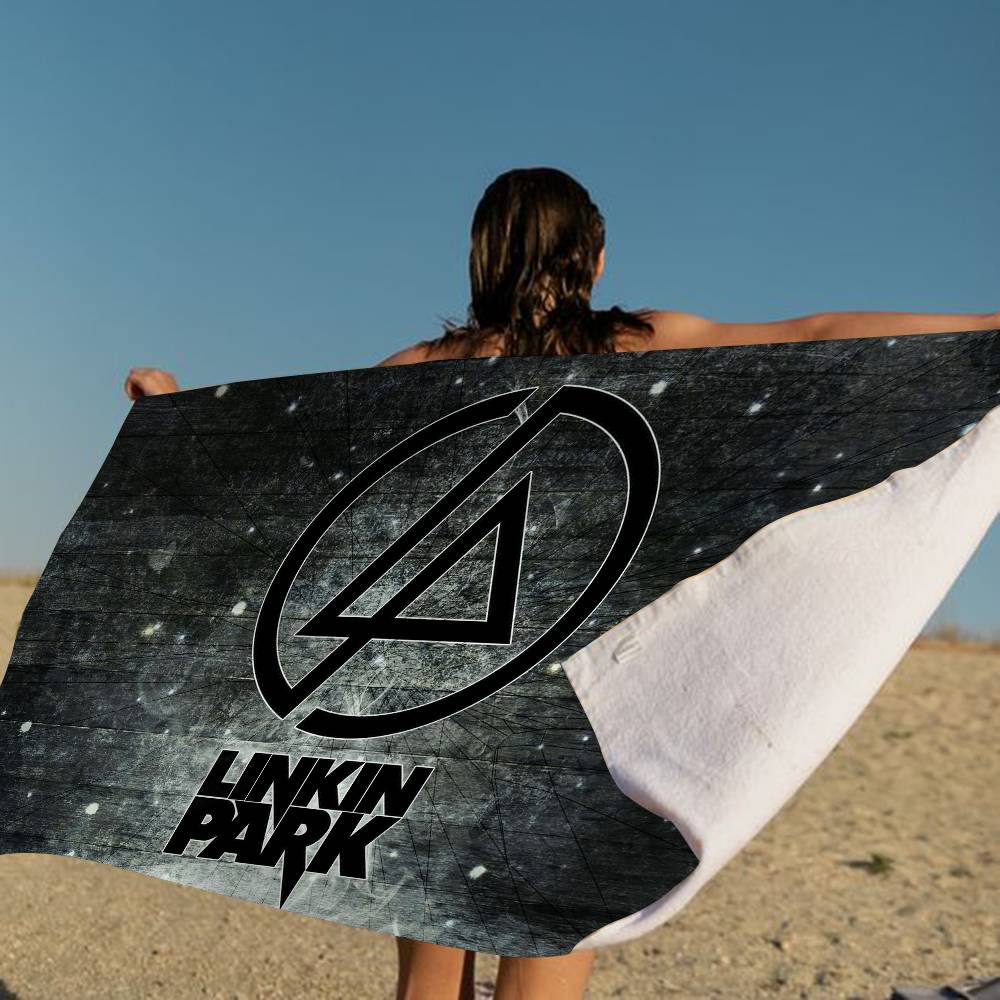 Band L-Linkin Cool P-park Big Microfiber Beach Towels Quick Dry Towel Sand Beach Towels Pool Towel for Travel Swim Pool Yoga