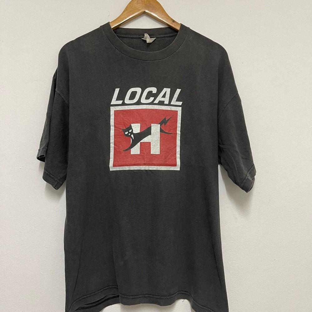 Vintage 90er Local H „Neveready 1997 Grunge Band T-ShirtSeltenUnterbewertetAl