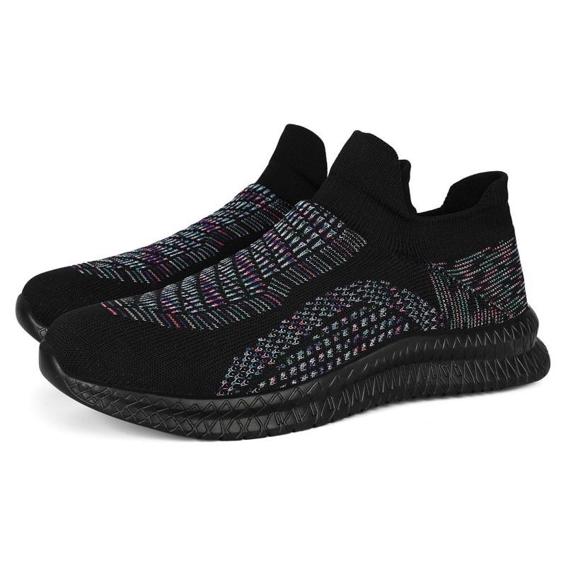 Socks and Shoes Low Top Breathable Casual Sports Simple and Comfortable Daily Hiking Shoes Large Size