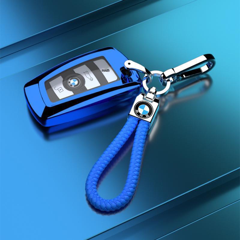 Kompatible BMW Schlüsseletui für X3, X4, 1er, 3er, 5er & 7er Serie - Dekorative Schlüsselschale & Kette