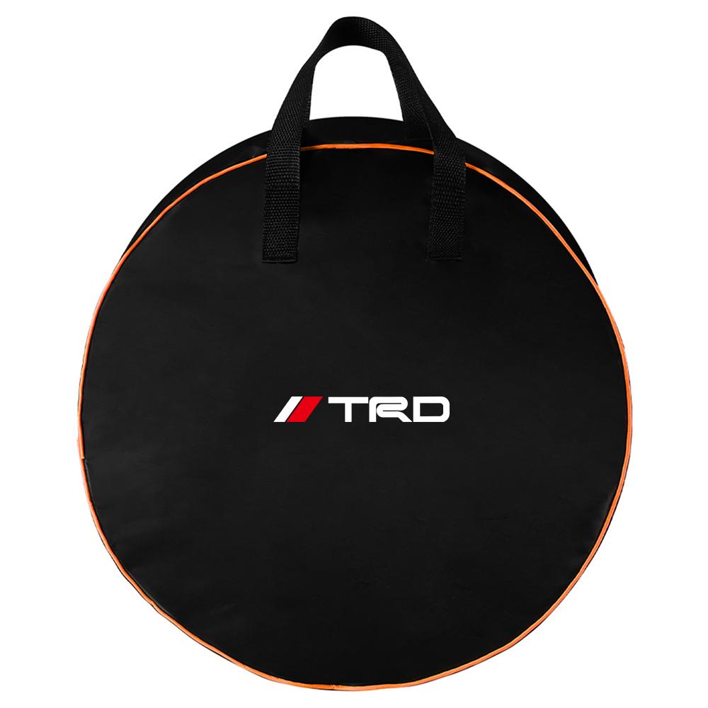 

1Pcs Car Trunk Organizer Bag Charging Cable Storage Box For Toyota GR Sport Gazoo Racing Yaris 86 Corolla Hilux Supra C-HR TRD