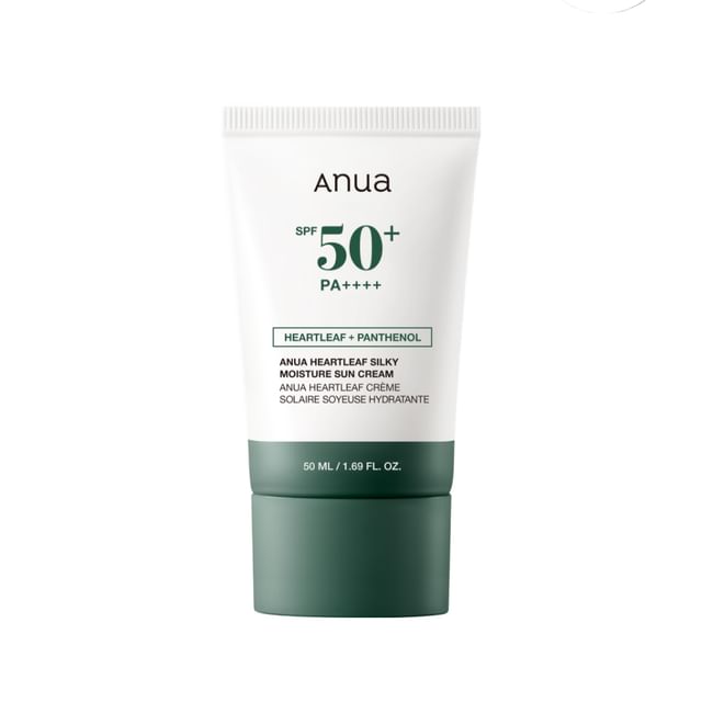 Anua - Heartleaf Silky Moisture Sun Cream 50ml