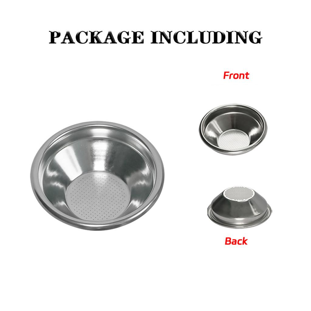 54mm Stainless Steel Coffee Filter Basket for Espresso Machines and Home Brewing Enthusiasts Espresso Maker Accessories