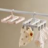 Windproof Collapsible Clothes Drying Rack Plastic Hanging Drying Rack Sock Drying Clip  Travel