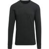Build Your Brand Unisex Adult Heather Lightweight Crew Neck Sweatshirt