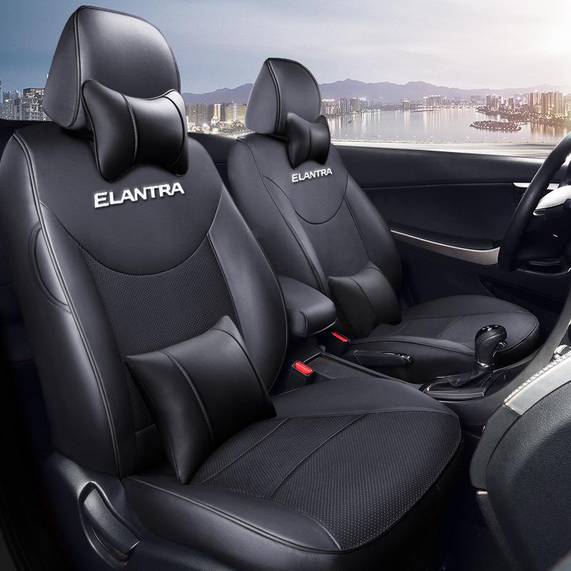 Κάλυμμα Καθισμάτων Δερμάτινο Παντός Καιρού Hyundai Elantra - Ανθεκτικό, Πλήρους Κάλυψης, Συμβατό με 5θέσια