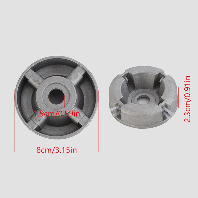 Universele Aluminiumlegering Grasmaaierkop En Vervangende Nylon Staal Voor Grasmaaien Lijn Grasmaaier Onkruidkop Accessoires