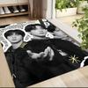 Boys' Fashion Magazine Cover Carpet Rug Soft Washable Antislip Home Living Room Sofa Mats Personalized Christmas Rug