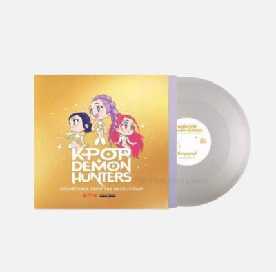 DemonHunters LP “Golden” (4-inch / Transparent Vinyl)