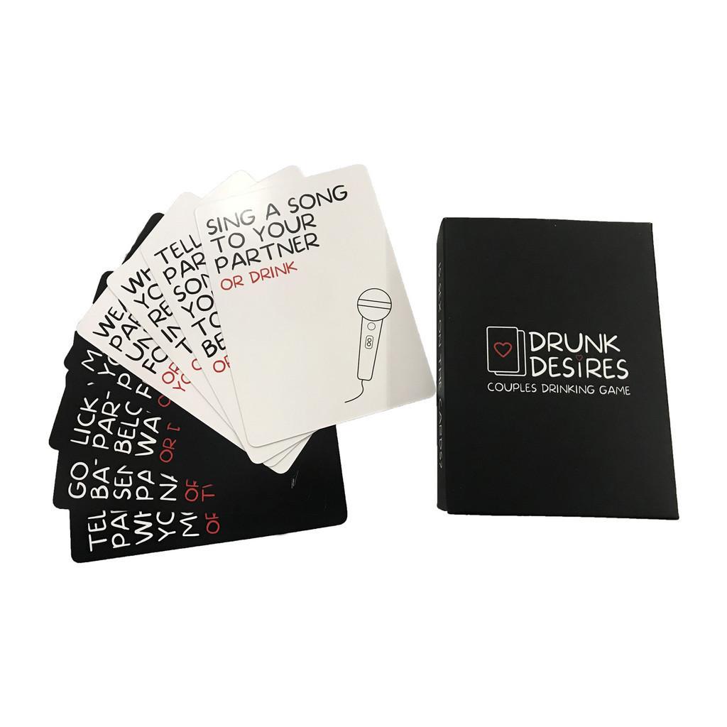 Drunk Desires Romantic Card Game Crafted From Art Paper 9*6.5cm