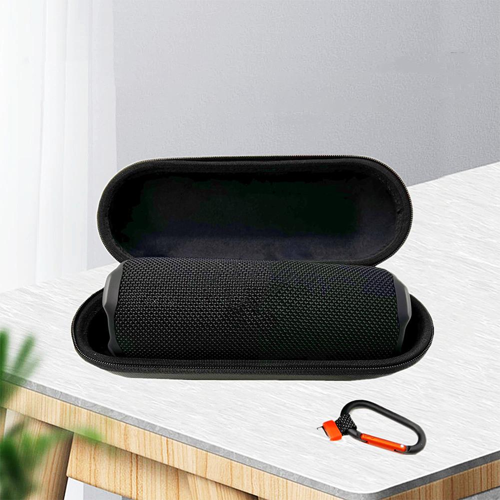 Harte Tragetasche für JBL Flip 7 Lautsprecher Schützende Reisetasche Wasserdichte Hartschalen-Reisetasche Stoßfeste Drahtloslautsprecher-Tasche