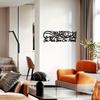 Islamic Calligraphy Metal Wall Art Arabic Sculpture Home Decor Ramadan Eid Gift