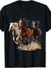 Vintage Horses Lover Graphic for Men Women Boys Girls T-Shirt.Jpg Same Style for