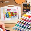 Schnelltrocknende Acryl-Marker mit weicher Spitze für das DIY-Graffiti von Kindern auf Schuhen und Kleidung