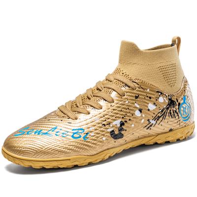 33-46 High-Top Fußballschuhe Gummi Kurze Stollen Jugend Sportschuhe Fußball Trainingsschuhe Kunstrasen Herren Fußballschuhe