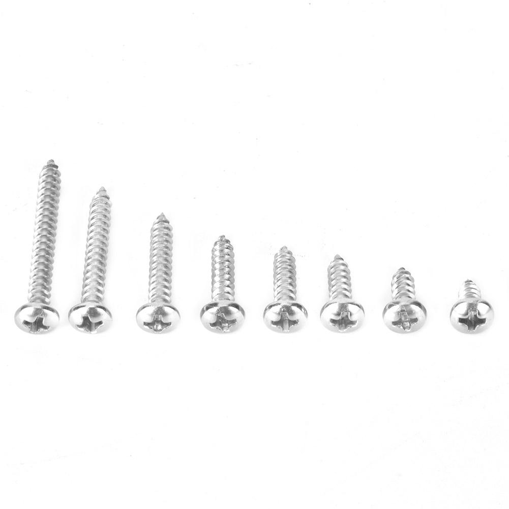 

200 шт. Самонарезающий винт крестообразный M3.5 304 нержавеющая сталь полукруглая головка комбинированный набор