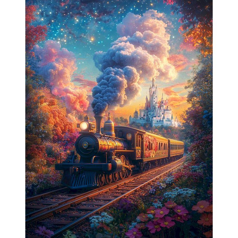 Diamond Painting Kit Completo Abstract Cross Stitch Kits Embroidery Diamond Mosaic Crystal Paint With Diamonds Diy Gift