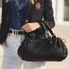 Borsa Boston Intrecciata da Donna, Borsa a Mano Minimalista Monocolore, Borsa a Spalla Singola per Lavoro e Pendolarismo, Borsa da Mano da Donna