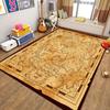 15 Sizes Retro Treasure Map Area Rug Carpet for Living Room Bedroom Children Play Mat Sofa Chair Home Decor Non-slip Floor Mat