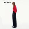 MO&Co. Women's 100% Wool Polo Neck Sweater