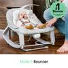 Ingenuity Keep Cozy 3 In 1 Bouncer Rocking Seat &