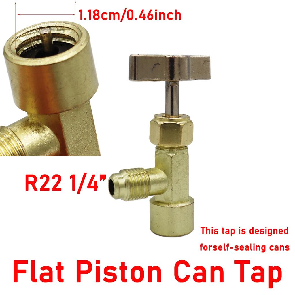 Automobile Air Conditioner Freon Charging Gas Valve Air Conditioner Refrigerant Fluoridation Tool R134a Refrigerant Corkscrew