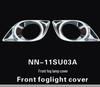 Sunny 11-16 Front Fog Light Frame & Headlight Cover Electroplated Parts