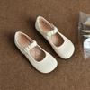 Women's 2024 French Retro Flat Single Shoes - Soft Sole, Evening & Casual Wear, Perfect with Skirts