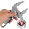 Aluminum Alloy Monkey Spanner Wide Jaw Activity Wrench Adjustable Wrench  Bathroom Washbasin Tube