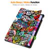 Pour Redmi Pad Pro Case 12.1 pouces Tri-fold Cuir Peint Stand Smart Case Pour Coque Xiaomi Redmi Pad Pro 12.1 2024 Case Cover