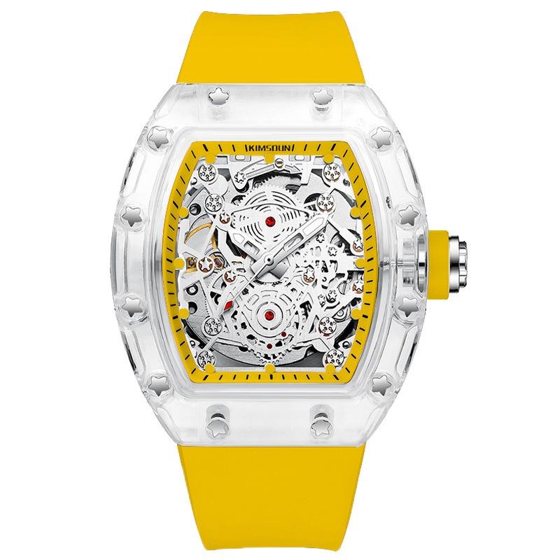 Kingston Transparent Hollow Mechanical Watch Men's Watch Fashion Men's Watch