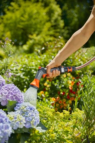 GARDENA AquaCount 18352-20 Nozzle with Flow Meter, Gray. Product Warranty: Up to 5 Years.