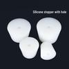 Hole-Punched Food Grade Silicone Stopper for Test Tubes, Bottles, and Water Pipes.