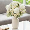 Artificial Flowers Rose chrysanthemum Silk Wedding Home Room Vase Valentine's Day Wreath garden party Diy gift Decora Hot sales