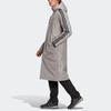 Adidas Puffer Jackets Men's Gray Hooded Thickened Other (Unisex) Puffer Jackets GE9993