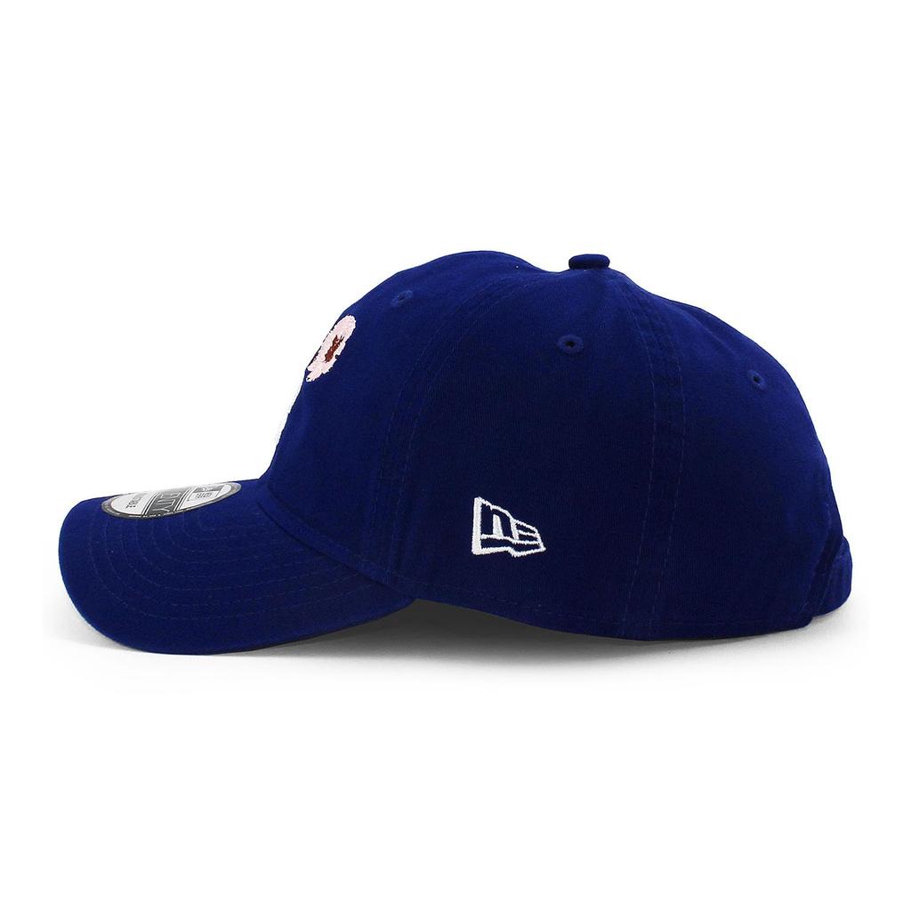 Cap 9TWENTY Strapback Los Angeles Dodgers MLB FLOWER STRAPBACK CAP Dark Royal LOS ANGELES DODGERS 920 Hat Low Cap [New Era] [Item]