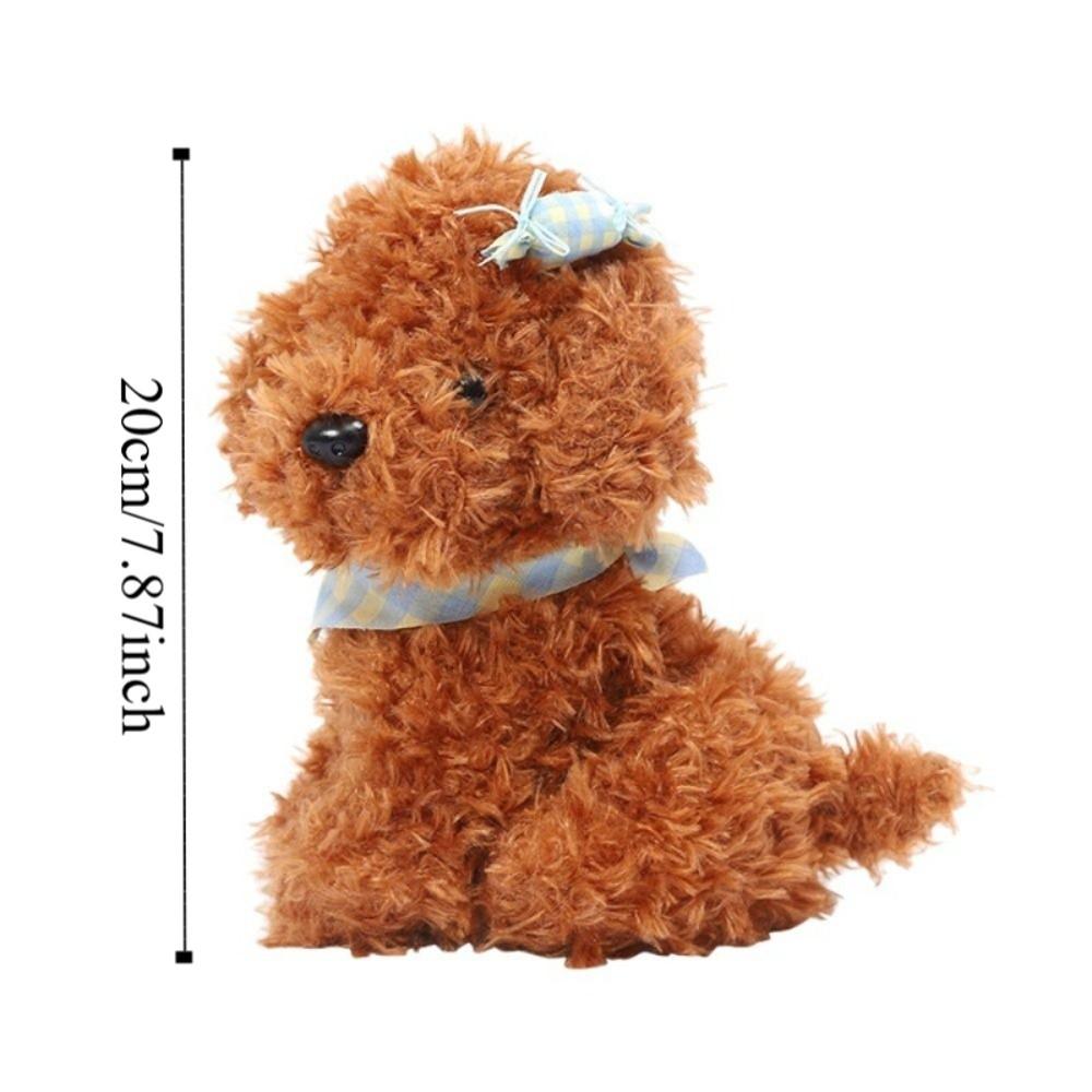 Baby Appease Stuffed Dog Doll Curly Hair Simulation Dog Plush For Children Dog Plush Toy  Kids Toy