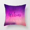 Inspirational Phrases Double-sided Printed Pillow Cover Short Plush Suitable Living Rooms Bedrooms Sofas Throw Cushion Cover