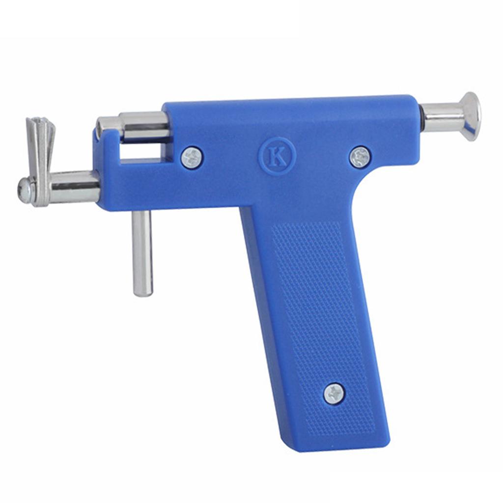 Zestaw do przekłuwania uszu, 98 szt., bezbolesne kolczyki ze stali tytanowej, bezpieczny, profesjonalny, wielofunkcyjny zestaw narzędzi do przekłuwania uszu