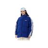 LiNing Logo Casual Sports Down Jacket Unisex Outerwear Dark-Blue AYMS337-3