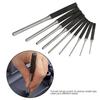 9PCS Durable Steel Roll Pin Punch Set Mechanics Professional Tool Kit