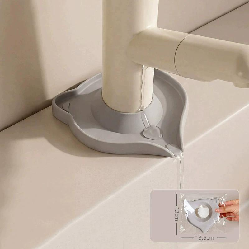 Kitten Silicone Faucet Draining Mat, Anti-Splash Mat, Bathroom Sink Faucet Leak-Proof And Waterproof Cover