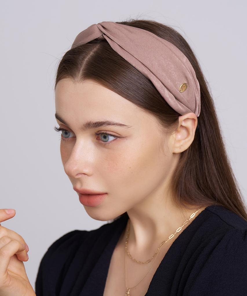 White Sands Velvet Satin Hairband Moira (7 Colors)