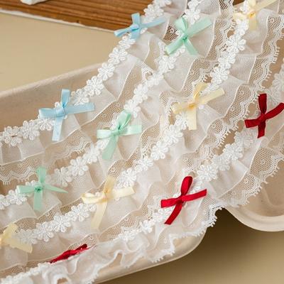 Lace Doll Clothes Trim Pleated Sewing Accessories Clothing Decoration Lace Trim