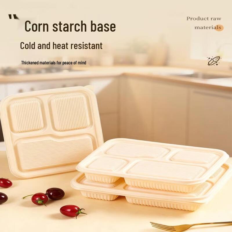 Biodegradable Corn Starch Disposable Food Container