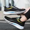 New Casual Men Knit Casual Walking Shoes Breathable Trendy Sneakers Original Light Shock Absorption Male Tennis Shoes