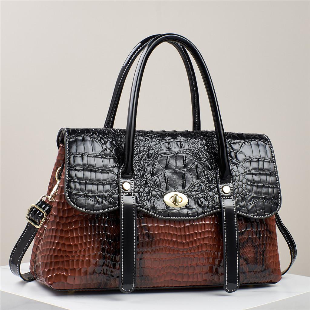 Pu Tote Bag For Women With Diamond Pattern And Zipper Pocket For Daily Use