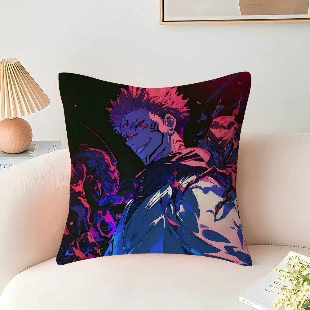Jujutsu-Kaisen S-Sukuna Pillow Case Pillowcase Ultra Soft Skin Friendly Fabric Cloud Like Comfort