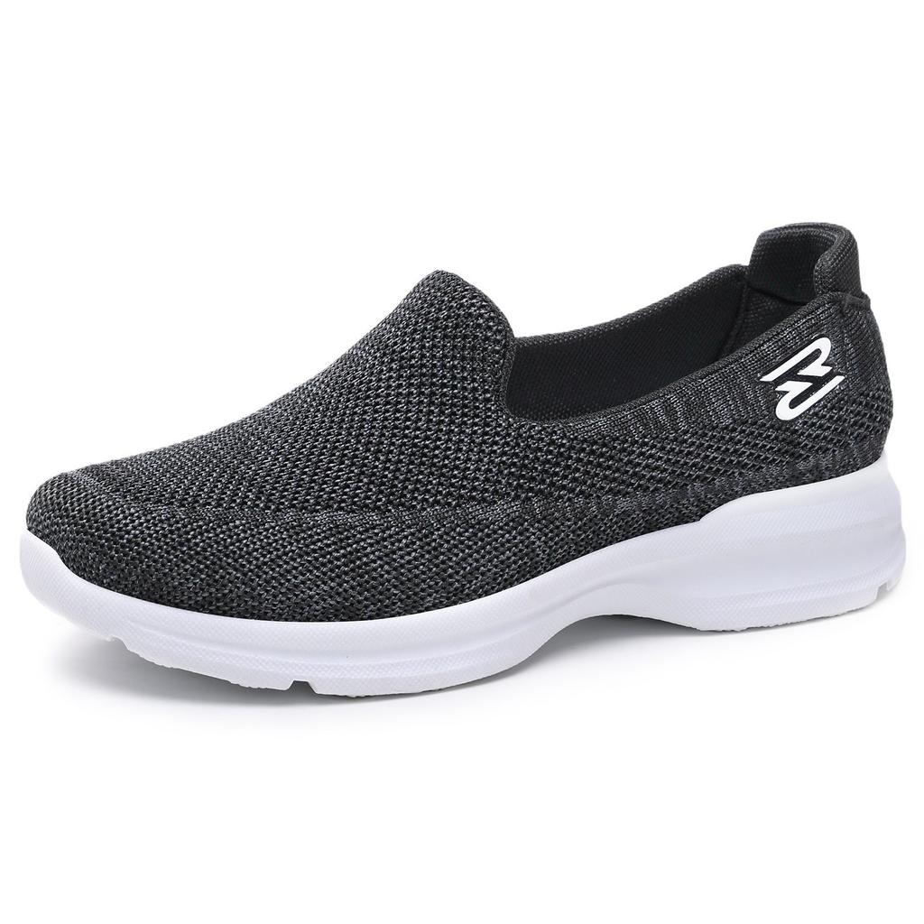 Shoes Women's casual shoes Small single processing Customized one-pedal single shoes Shallow mouth mesh shoes Wholesale of middle-aged 