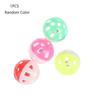 Multicolor Hollow Bell Ball Plastic Ball Cat Dog Toy D4E2 Sound Bell Toy